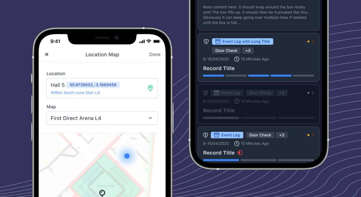Mobile app incident capture flow